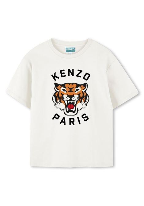 T-shirt con stampa KENZO KIDS | K61505117